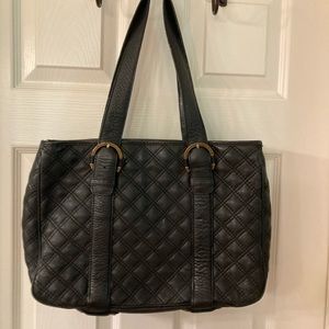Black leather Michael Kors bag